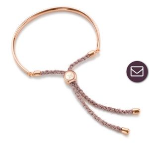 Fiji Friendship Bracelet in in Rose Metallic